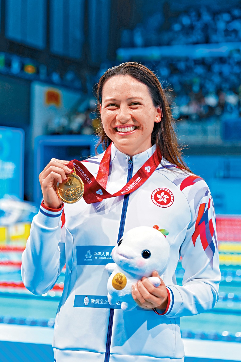 何詩蓓滿意自己決賽成績，矢言要超越巔峰。