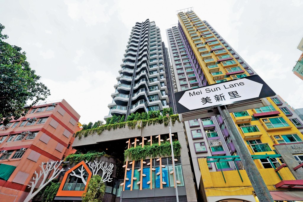 中大首次與地產商合作推出校方認可的校外住宿「迎林」,讓中大學生入住。