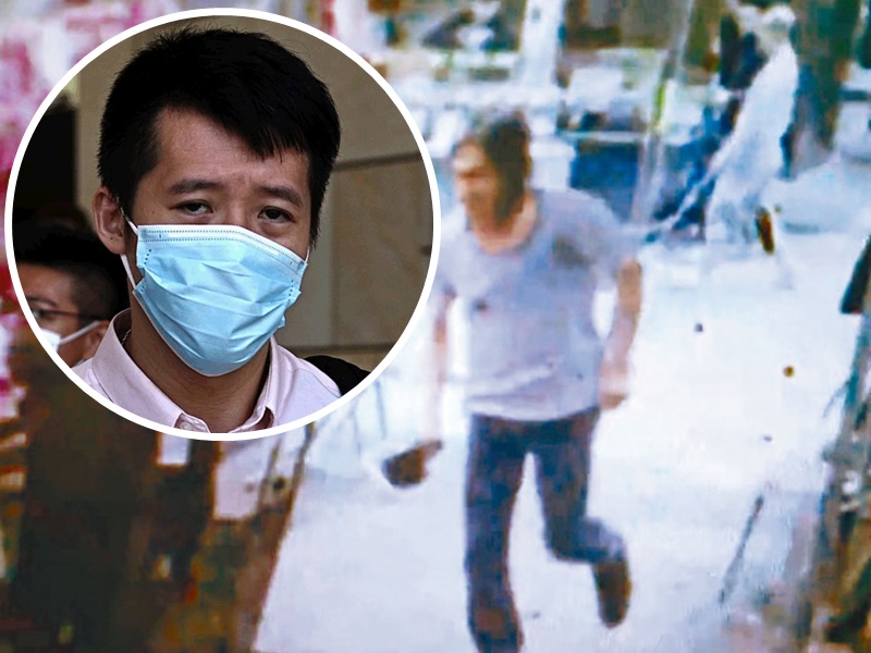 救護員關立文(小圖)指到場時已發現死者已無心跳。