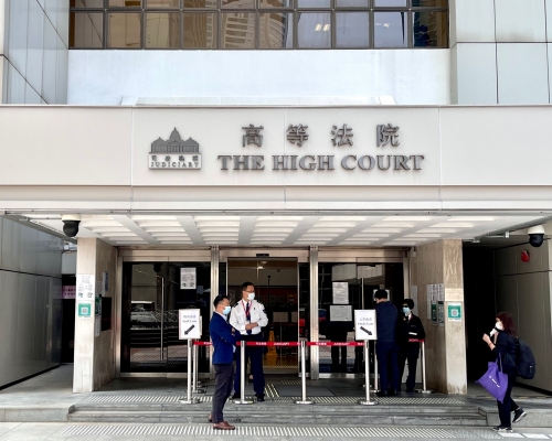 教授陳忍昌今到高等法院提出上訴