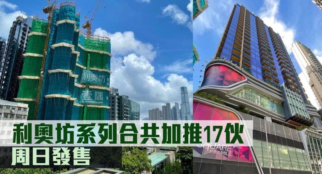 利奧坊系列合共加推17伙。