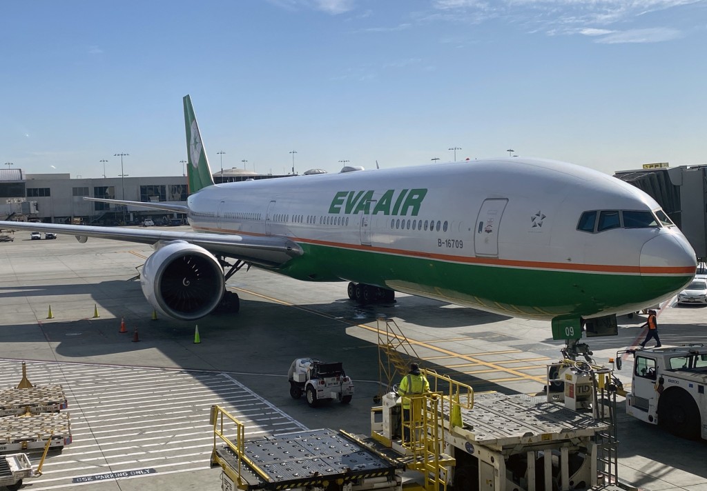 长荣航空（EVA Air）。（示意图，非当事班机／法新社）