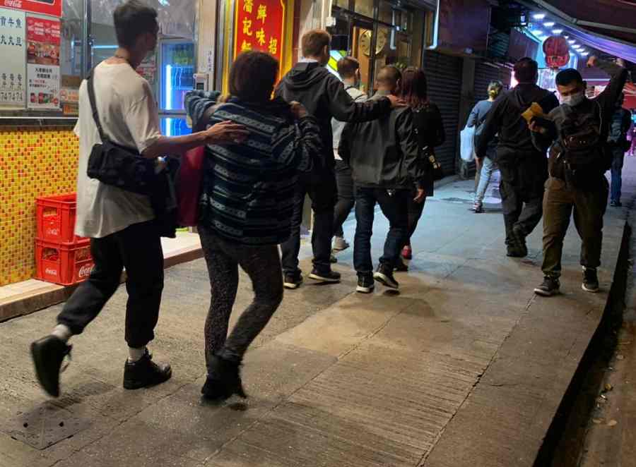 行動中拘捕9人。圖:警方提供