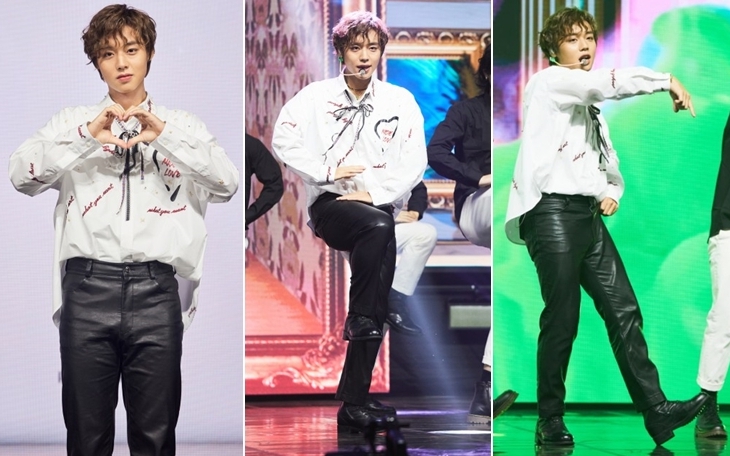 朴志訓舉行發布會宣傳新專輯。