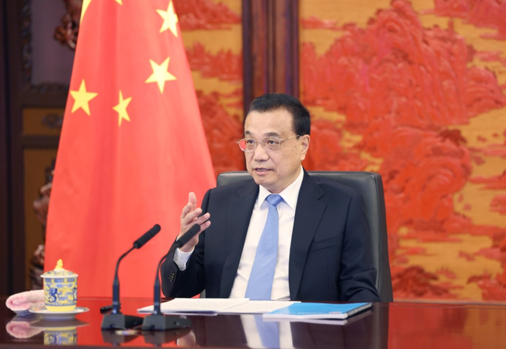 根據憲法規定，總理只能擔任兩屆，李克強在兩年後必將卸任。資料圖片