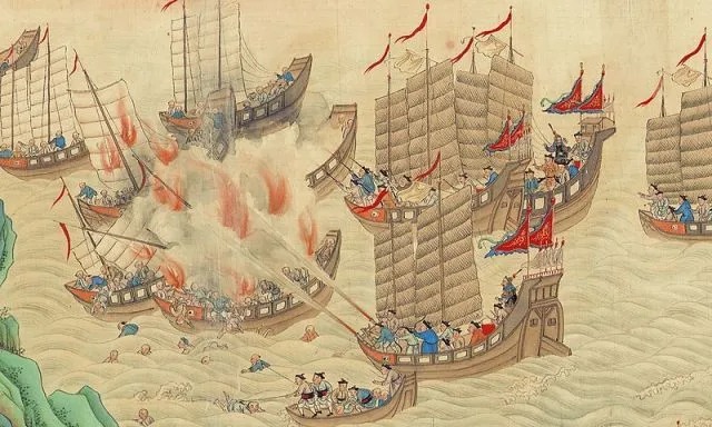 海盜是清末的治安大患。小紅書@歷史的回響 海盜是清末的治安大患。小紅書@歷史的回響