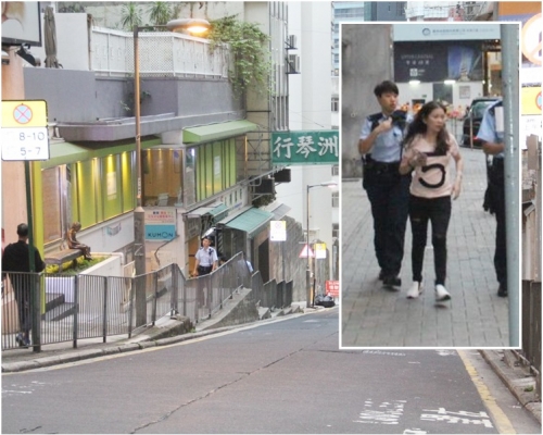 小圖，女事主協助警方調查。