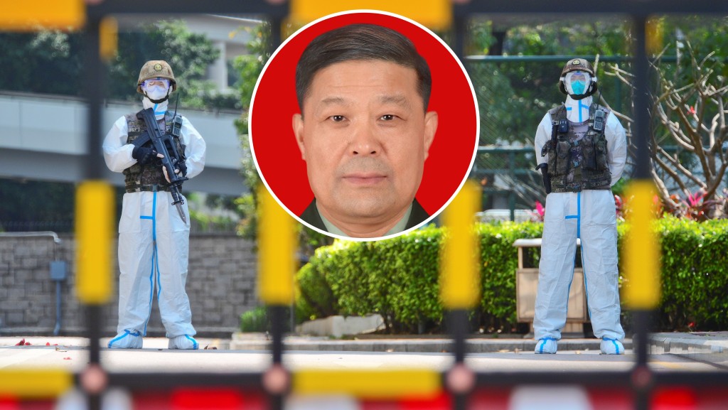 解放軍駐港部隊司令員彭京堂表示，必須強化憂患意識、底線思維，並不斷提高履行防務能力。資料圖片