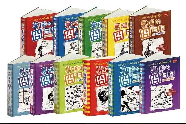 《葛瑞的囧日記》系列(圖片來源:資料圖片) 《葛瑞的囧日記》系列(圖片來源:資料圖片)