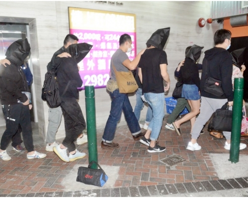 行動共拘捕6人,最細16歲。