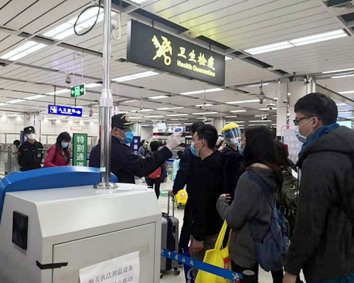 深圳灣口岸。 資料圖片