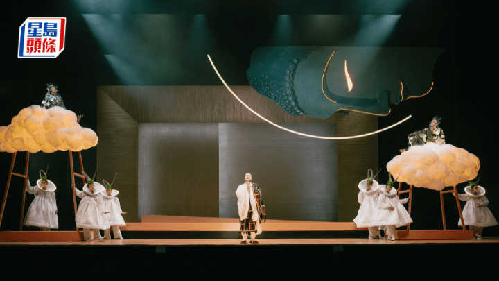 香港演藝學院四十周年校慶音樂劇《我佛無著經》於前晚（5月7日）首演。 演藝學院提供