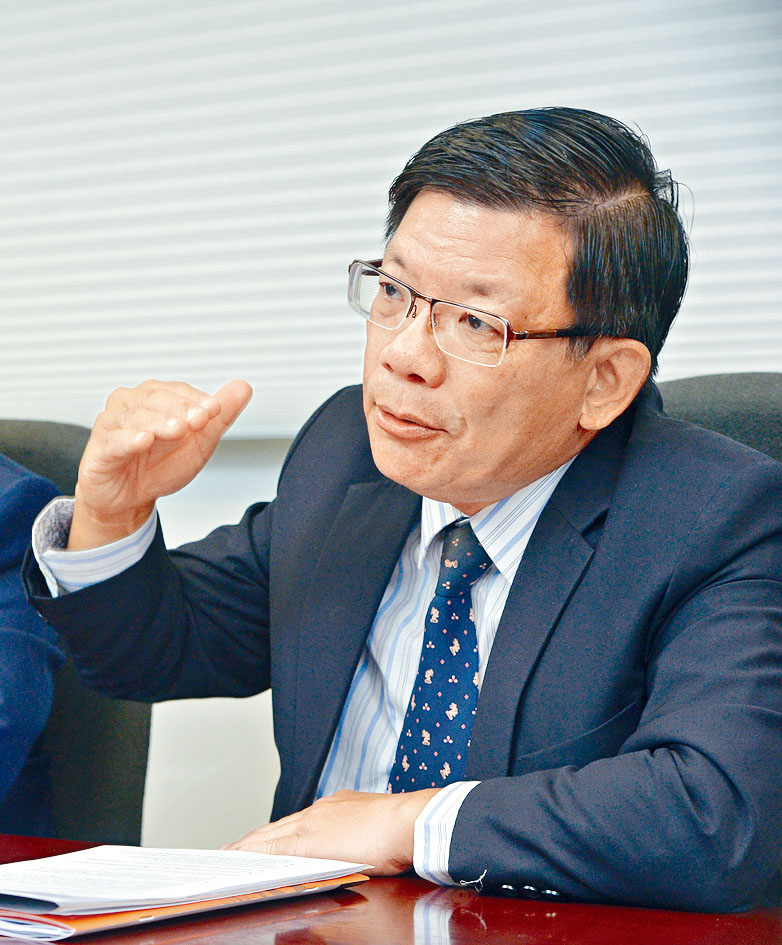 工程师学会前会长陈健硕。资料图片