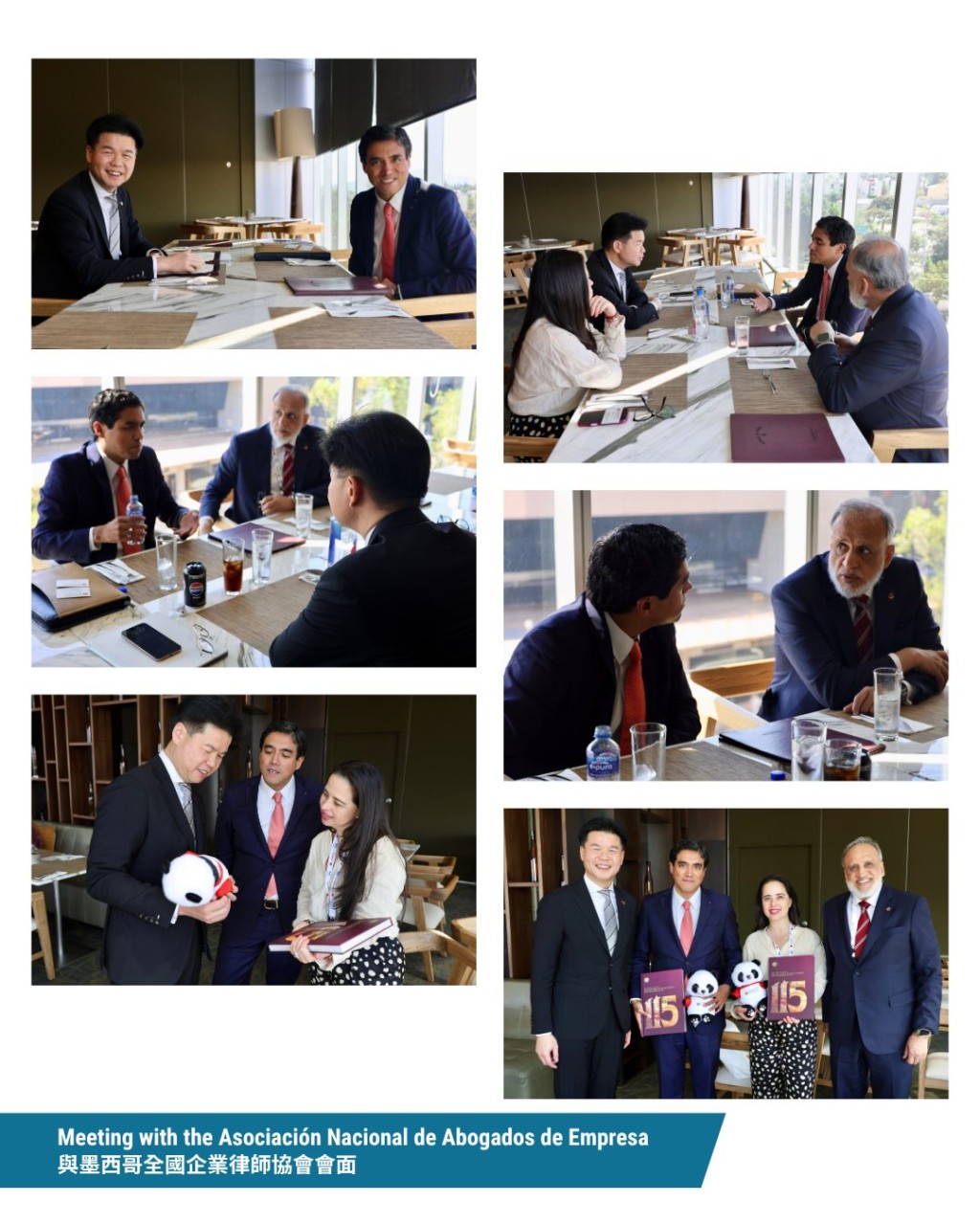 湯文龍及黎雅明與墨西哥全國企業律師協會會面。香港律師會fb圖片 湯文龍及黎雅明與墨西哥全國企業律師協會會面。香港律師會fb圖片