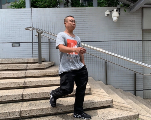 被告葉志銘。陳楚琨攝
