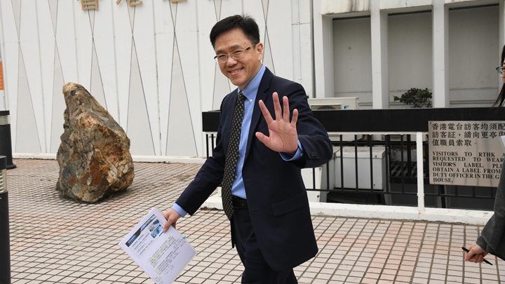 創新科技及工業局局長孫東指ChatGPT是好的提示,要追上世界潮流發展。何健勇攝