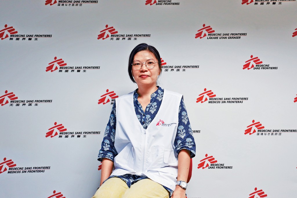 機電工程師劉曉靜參與國際人道救援工作多年。