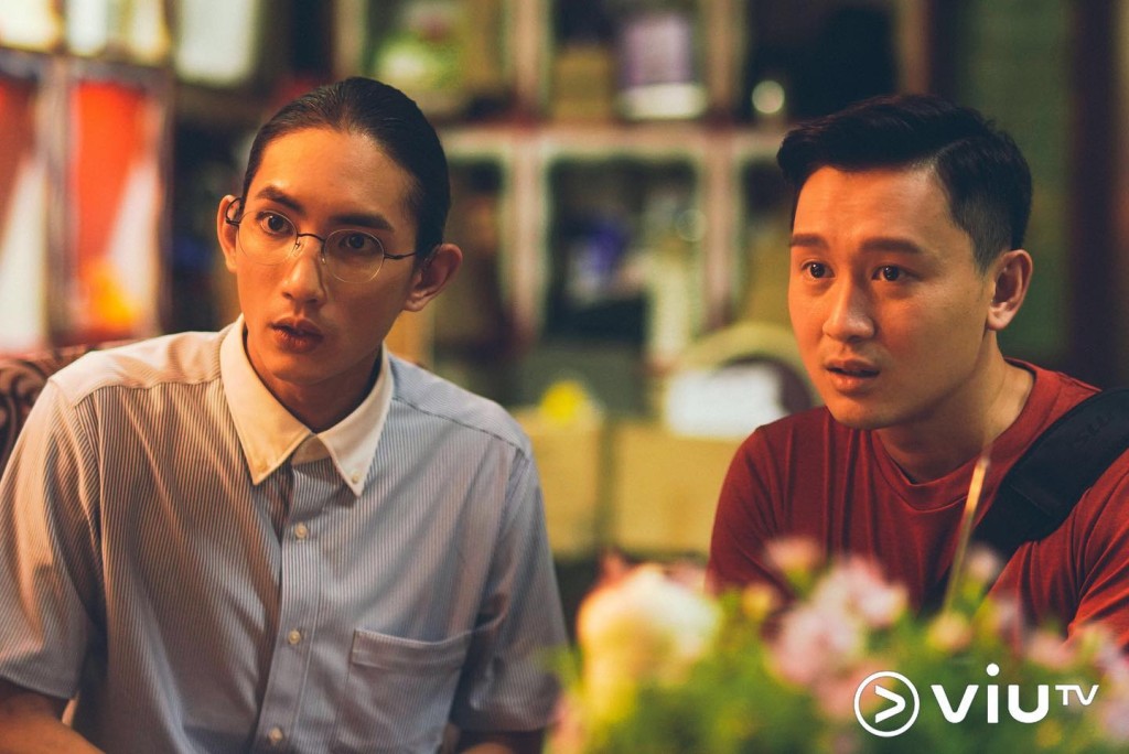 凌文龙（右）曾演出ViuTV剧《IT狗》。