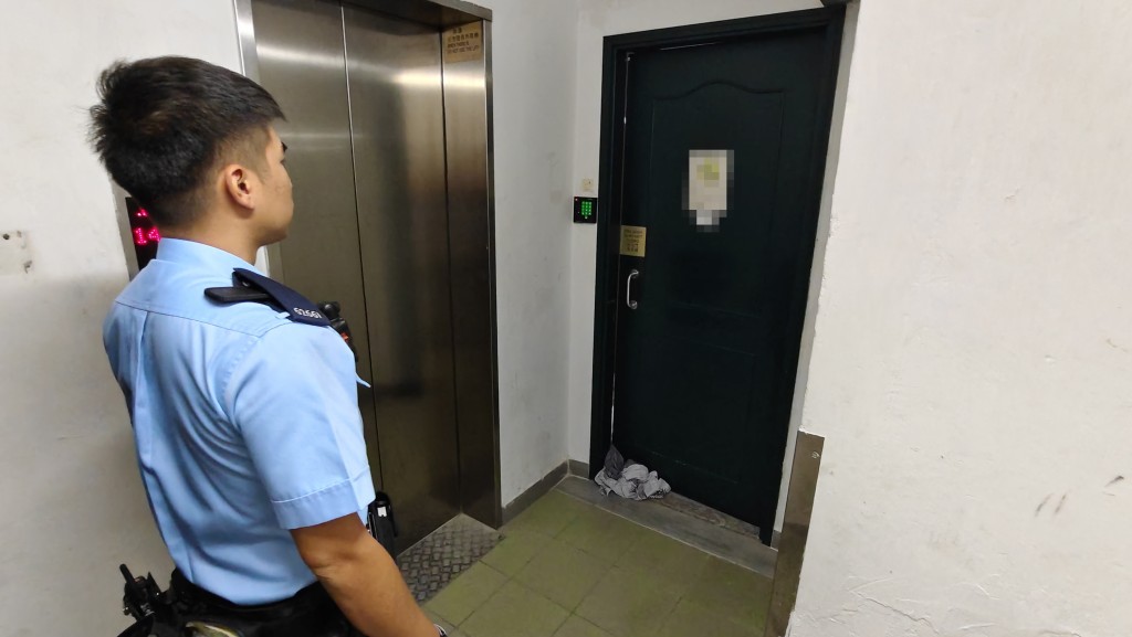 警方到場調查。黃文威攝 警方到場調查。黃文威攝