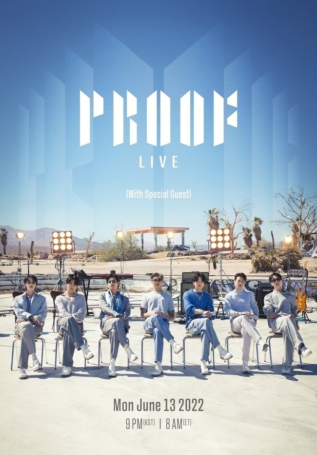 BTS趁本月13日出道9周年，將在網上頻道舉行「Proof LIVE」直播。