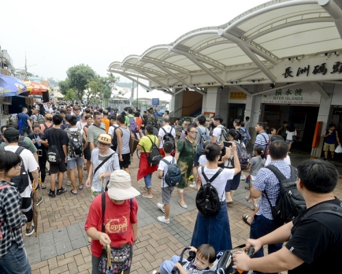 長洲附近發生1.4級地震。資料圖片