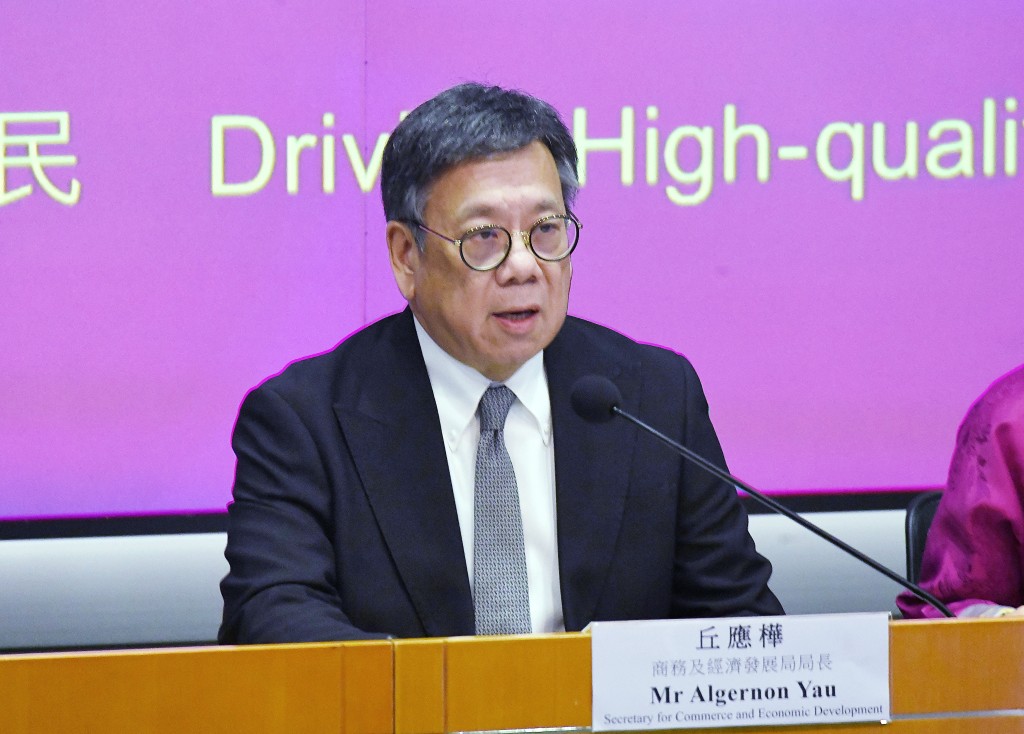 丘應樺指,香港應把握機遇,做好「超級聯繫人」和「超級增值人」的角色。資料圖片 丘應樺指,香港應把握機遇,做好「超級聯繫人」和「超級增值人」的角色。資料圖片