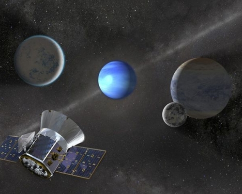 「苔絲」再識別出一顆新的太陽系外行星。NASA圖片