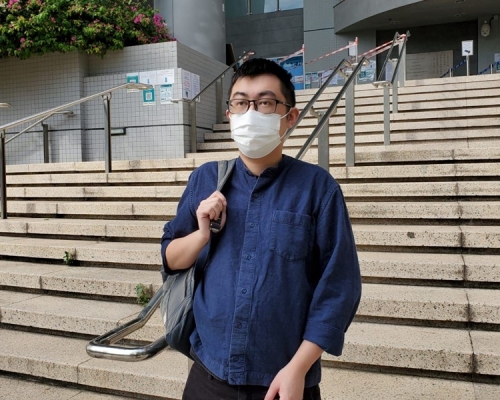 被告尤思聰。陳曉欣攝
