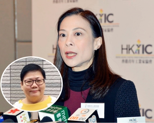 陳曼琪因提名譚香文(小圖)參選而被人批評。資料圖片