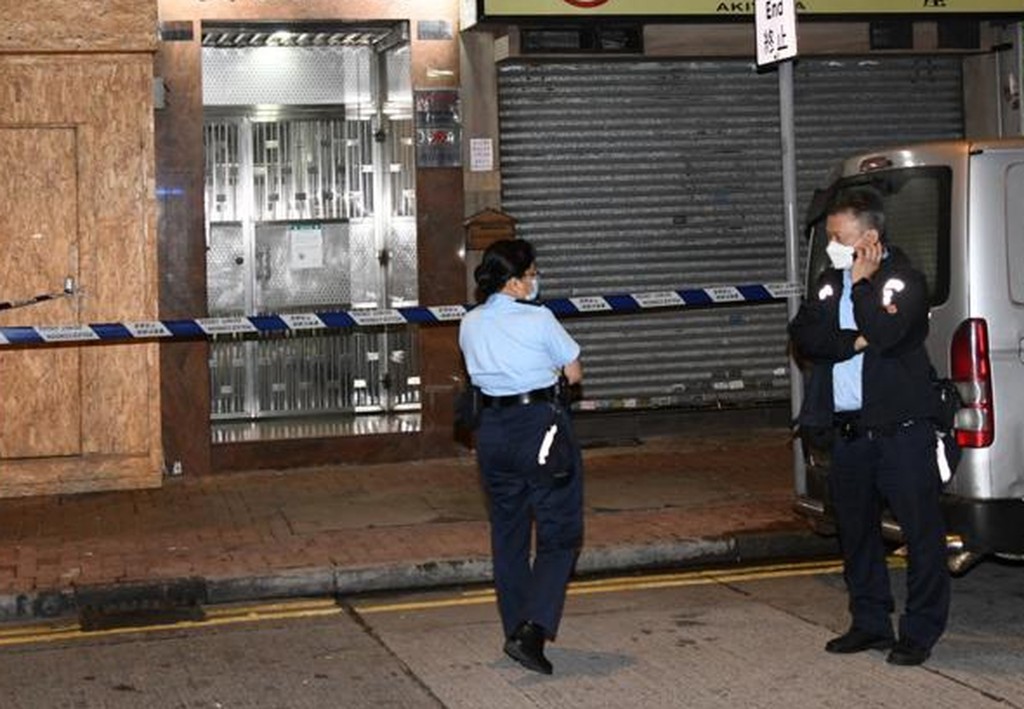 警方封鎖現場調查。