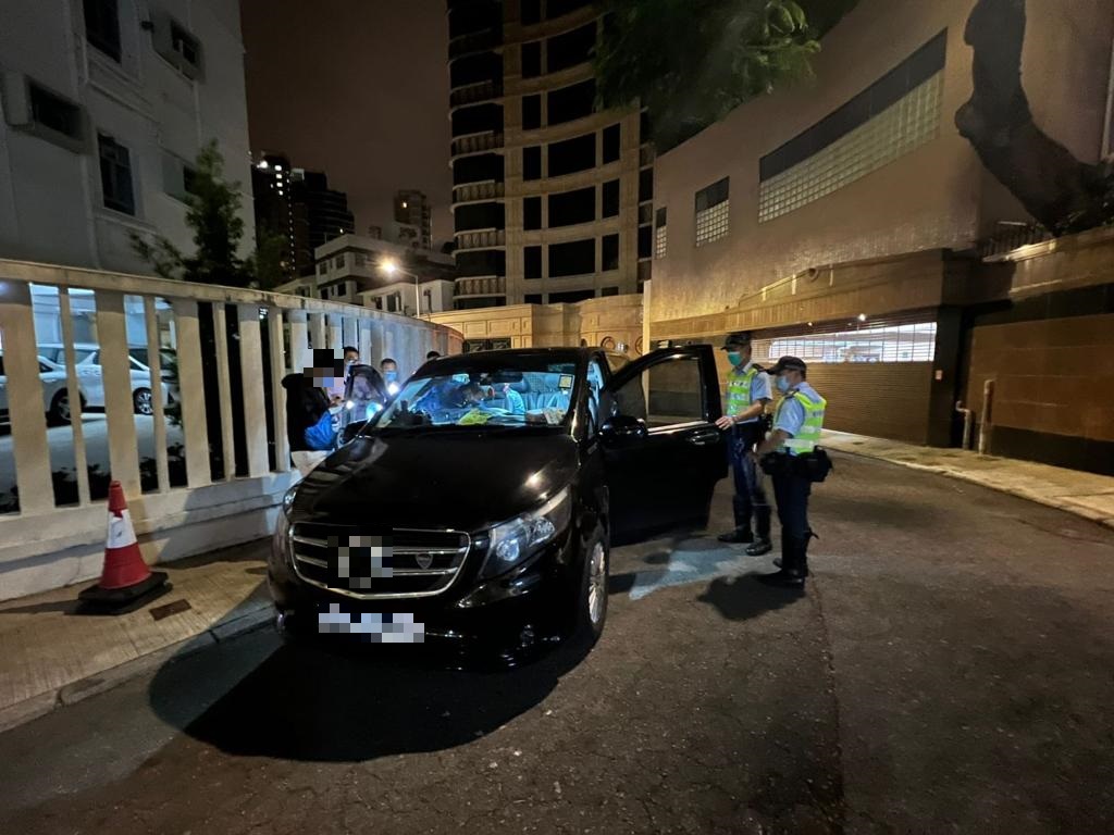 警方在萬聖節採連串打擊車輛違法行動。