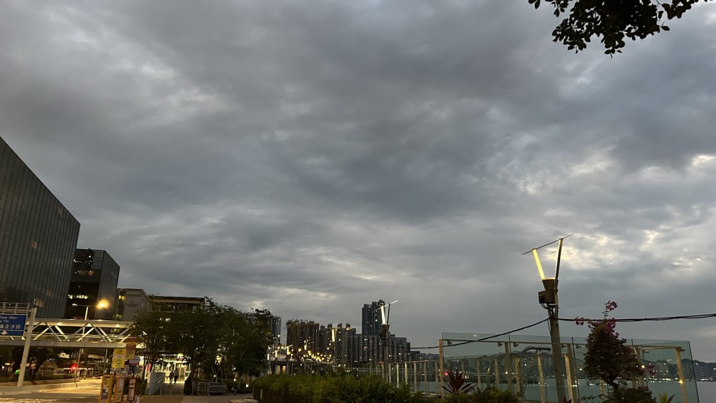 本港地區今日大致天晴及乾燥。日間最高氣溫約24度。吹和緩東北風。蔡楚輝攝