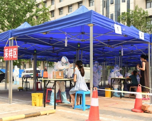 北京海海淀區再度出現疫情。(資料圖片)