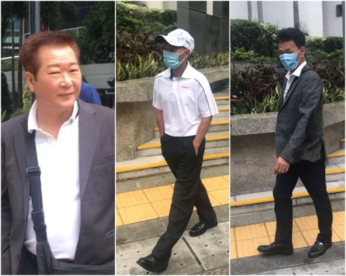 由左至右:何年宋、林奕靈及陳金標。劉曉曦攝