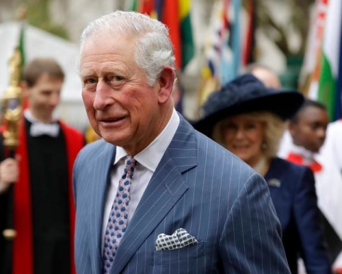 英國王儲查理斯隔離完畢,據報健康狀況良好。AP資料圖片