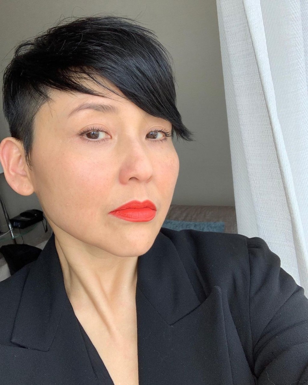 劉美君(Prudence)平日愛扮靚,打扮上來不似57歲,十分年輕。(圖片來源:「prudenceliew」IG)