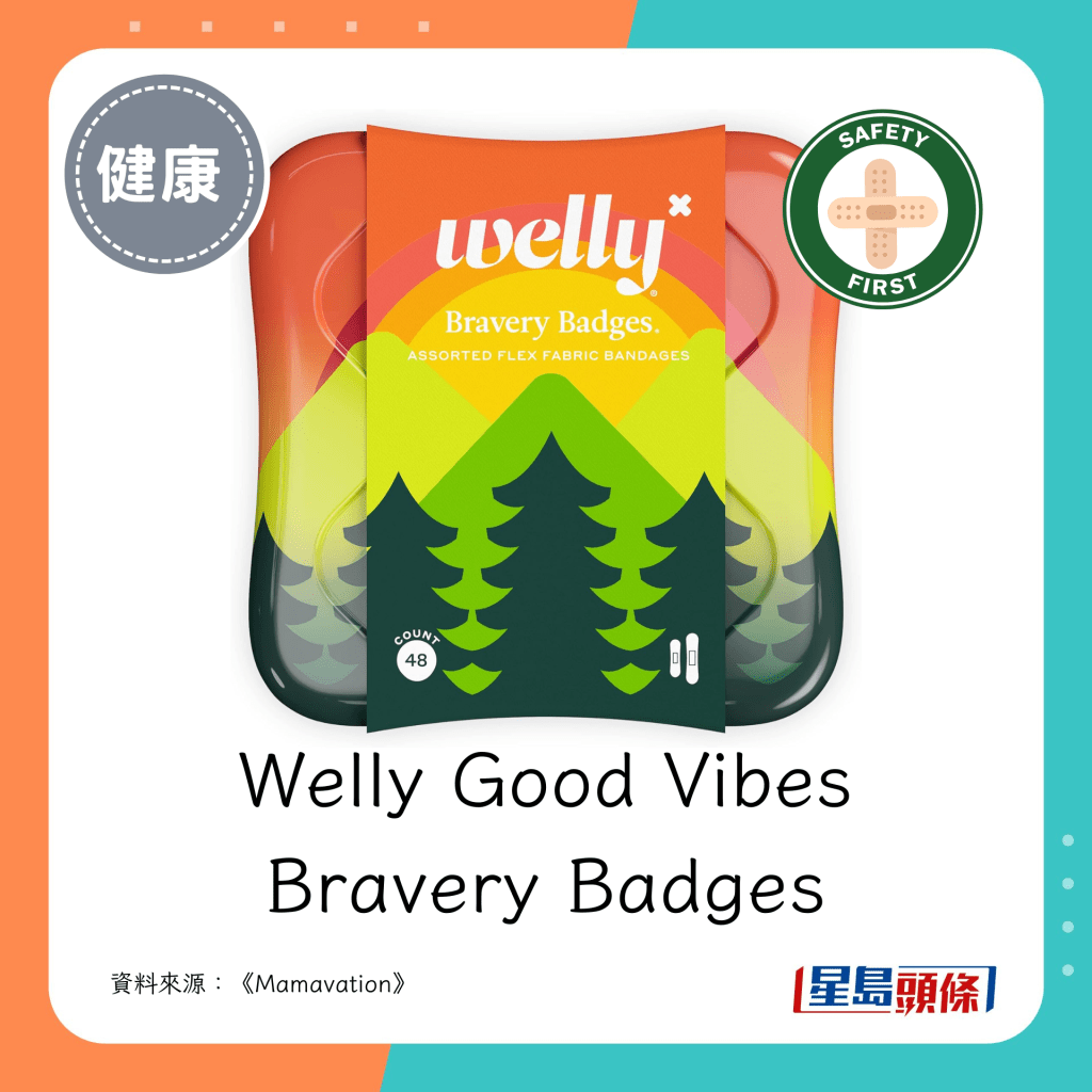 Welly Good Vibes Bravery Badges 