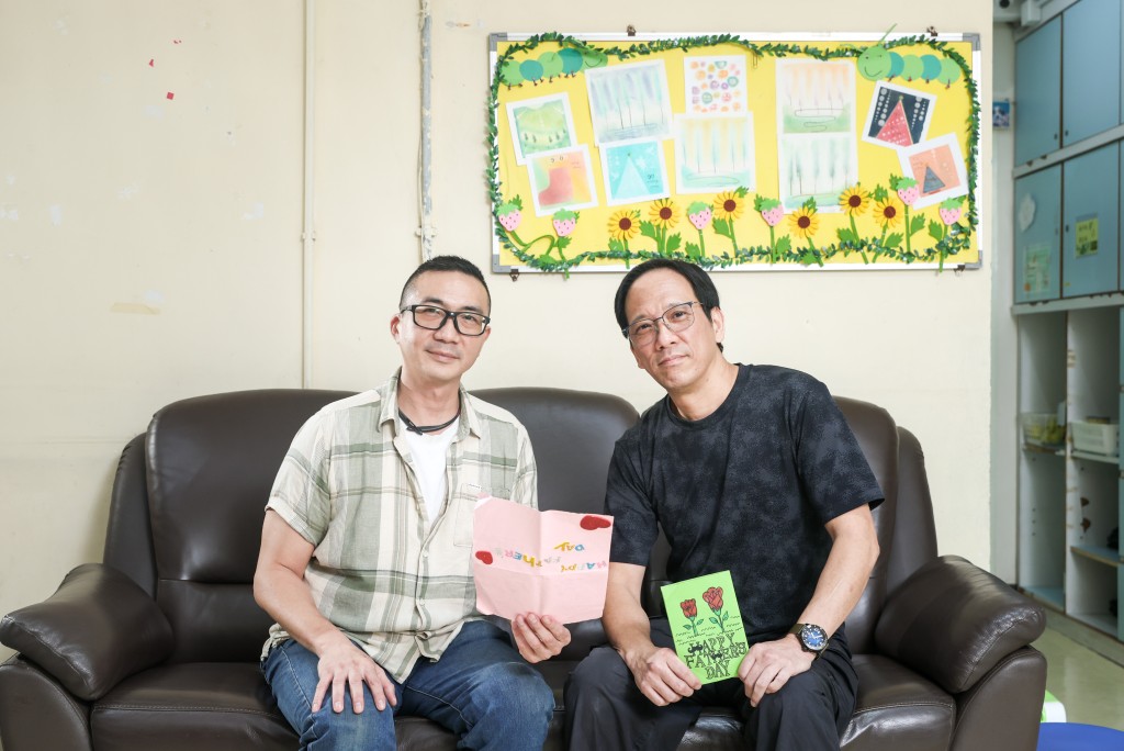 Sidney(左)和廖uncle認為,若有意加入寄養家庭或兒童之家,最重要是有耐性、真心喜歡小朋友。 Sidney(左)和廖uncle認為,若有意加入寄養家庭或兒童之家,最重要是有耐性、真心喜歡小朋友。
