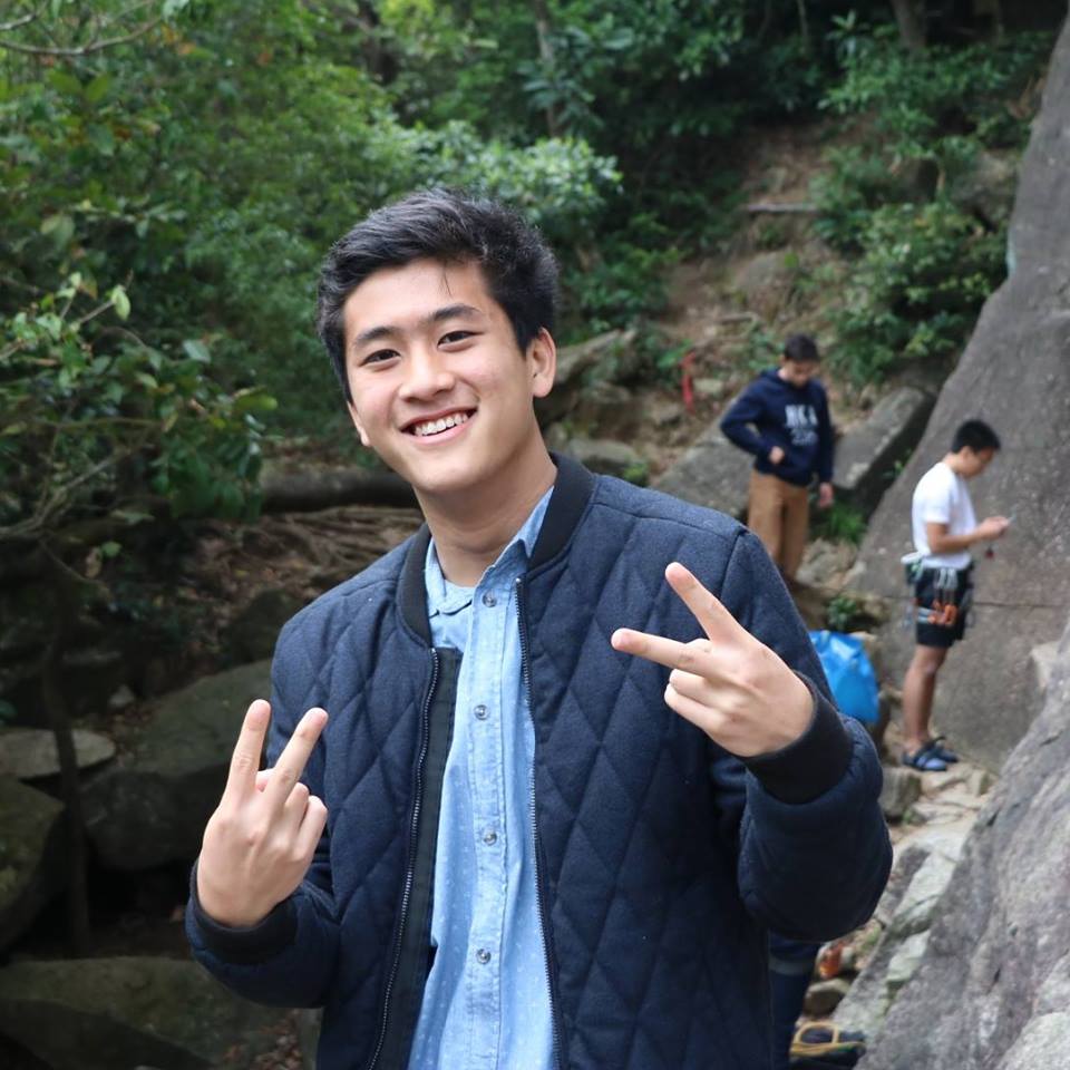 陳家希或成為香港最年輕登上珠峰的年輕人。facebook相片