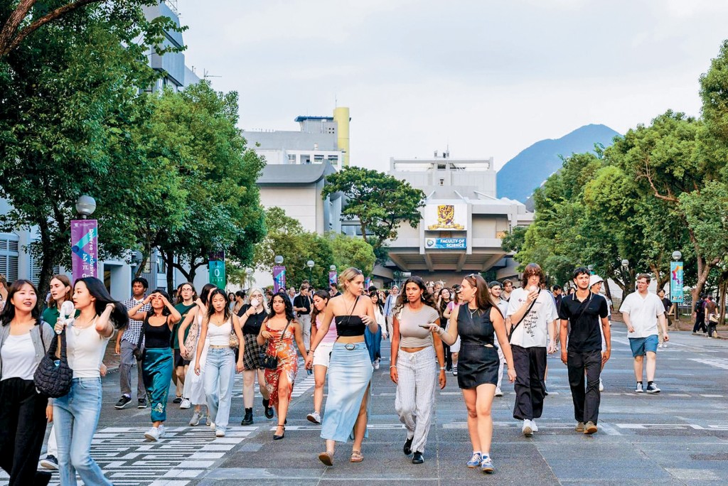 香港擁有五所位列全球百強的大學。資料圖片