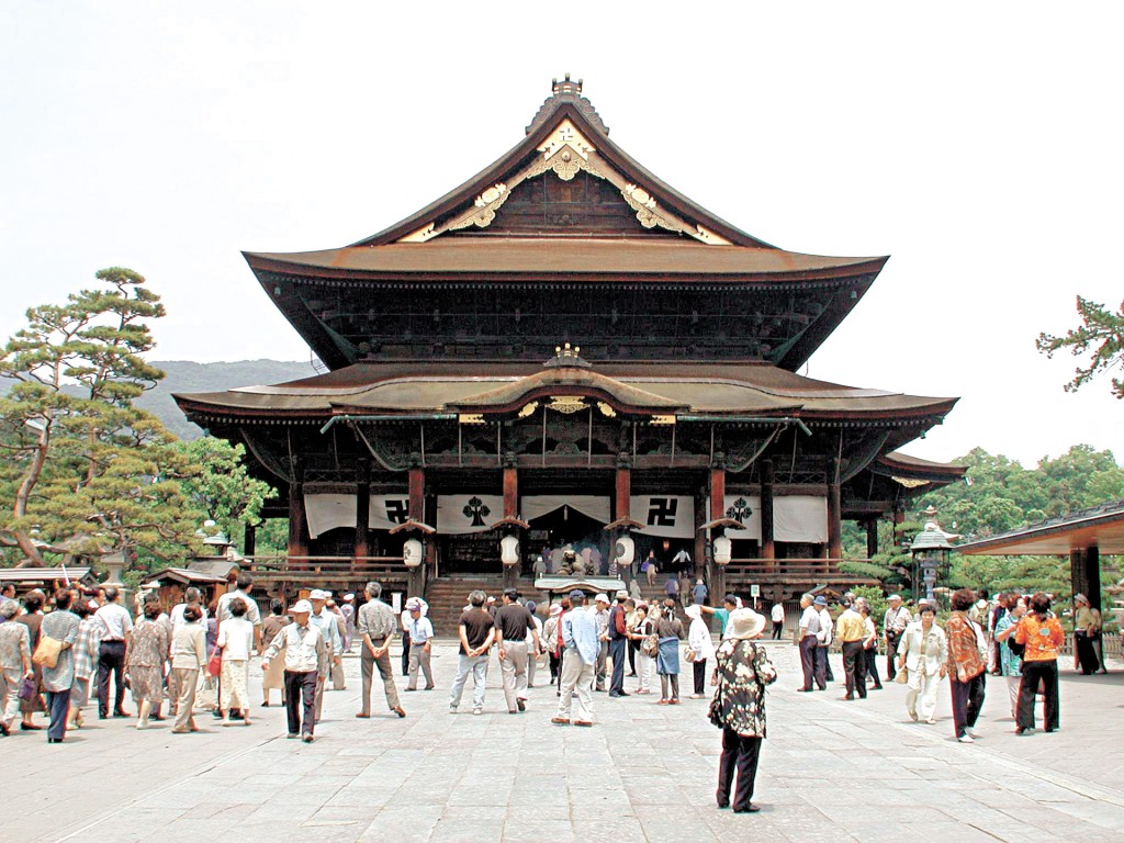 善光寺為日本國寶建築