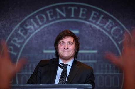 阿根廷候任總統米萊。路透社