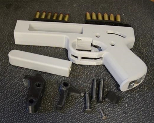 3D列印槍枝。網圖