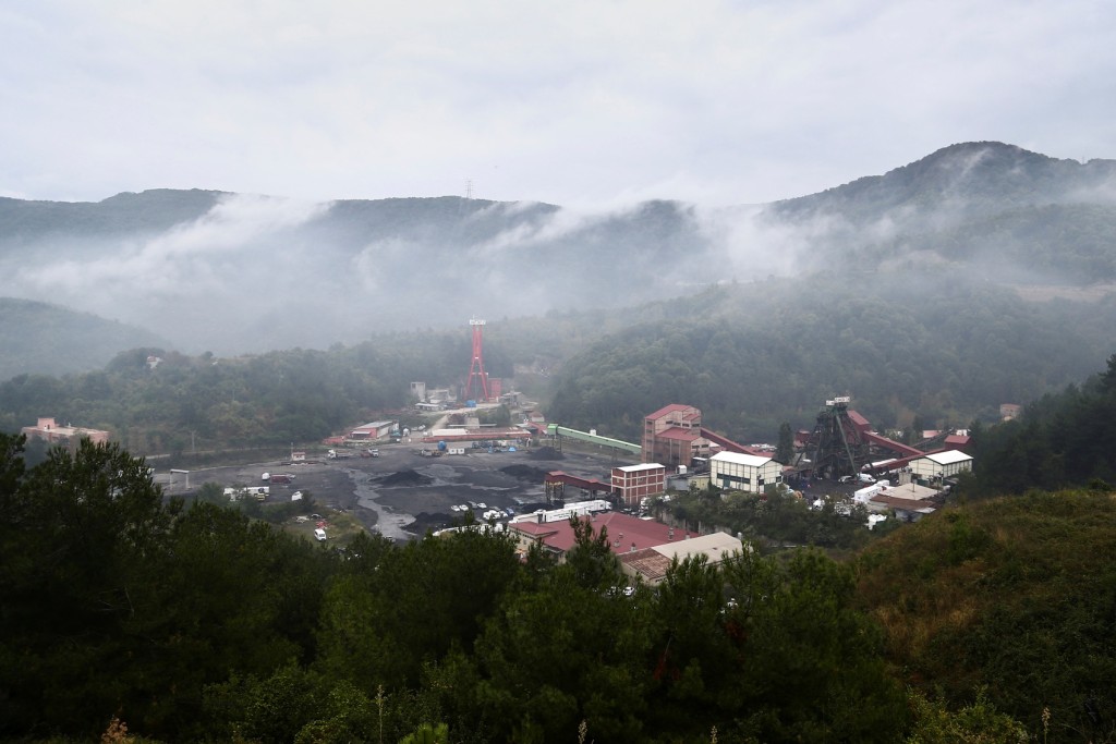 阿玛斯拉一个煤矿在本月14日发生爆炸事故。路透社图片