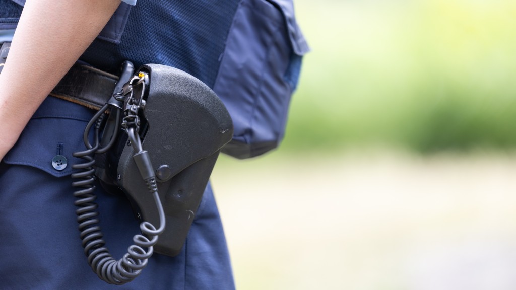 日本警员的配枪。 iStock示意图