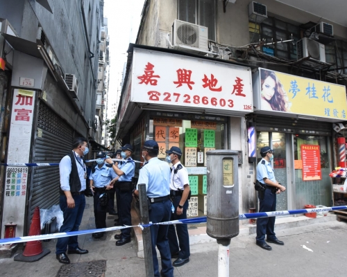 深水埗一劏房單位揭發謀殺案。資料圖片
