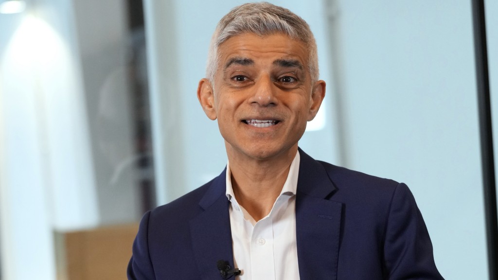 倫敦市長簡世德。 美聯社