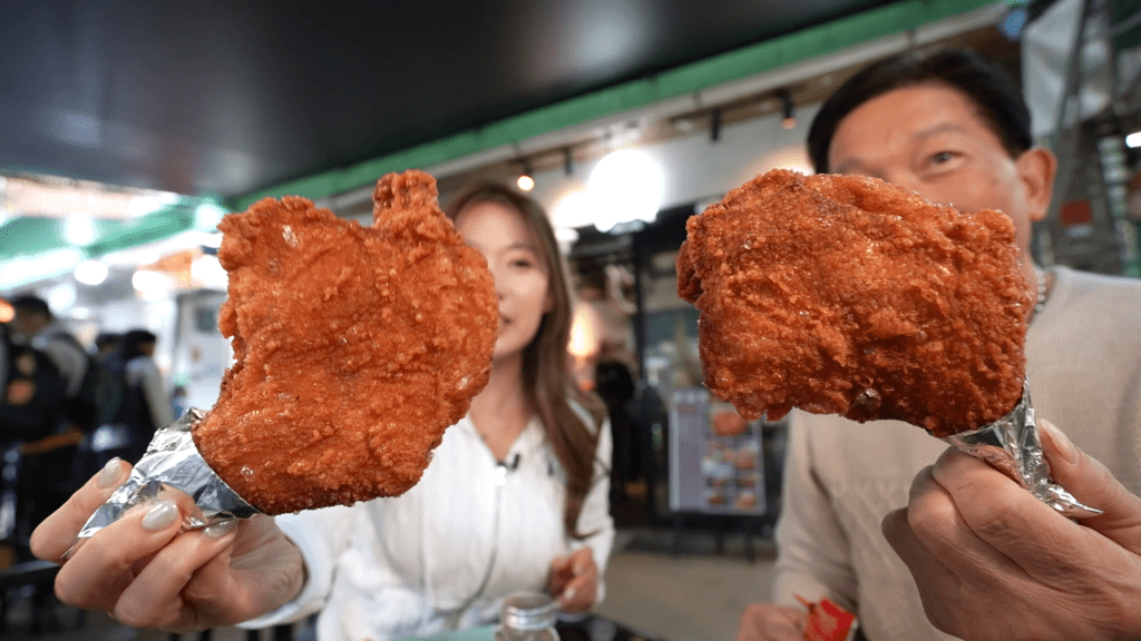 生炸雞髀，堪稱天花板級數。