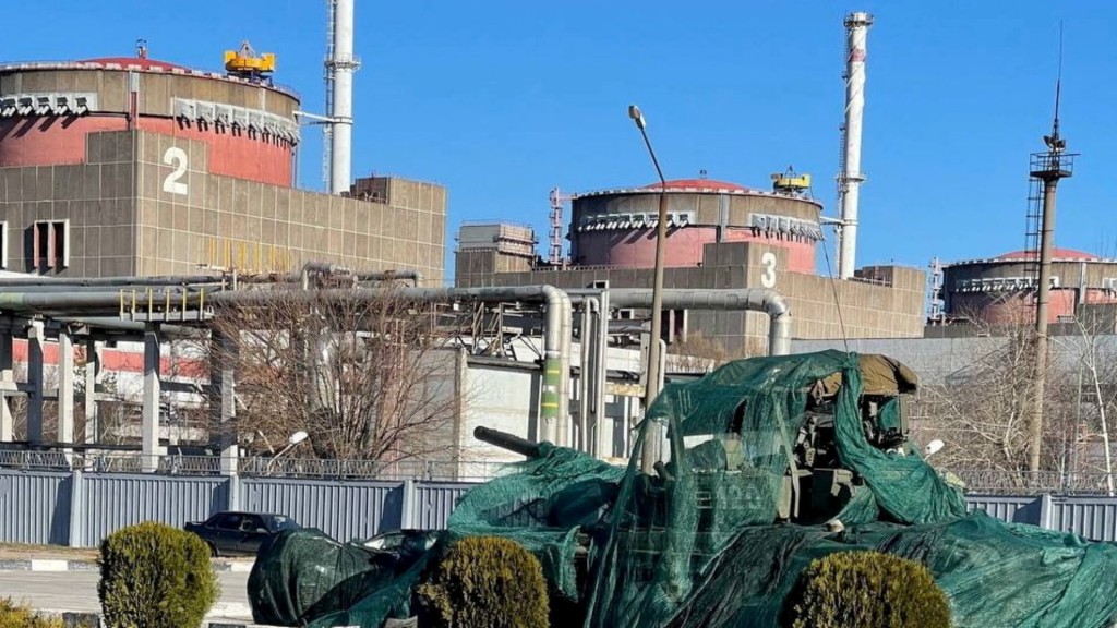 烏克蘭國家核電公司指責俄羅斯發射導彈攻擊核電廠。REUTERS