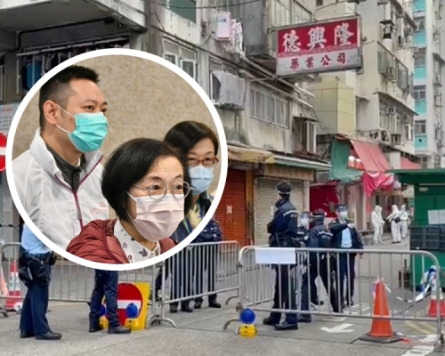 陳肇始因無掛上證件,而一度被守住鐵馬的警署警長截停,需要徐英偉及陳漢儀解圍才獲放行。
